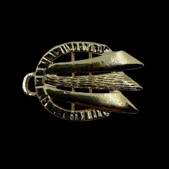 Vintage Gold Tone 4-piece Scarf Clips - Picture 3 of 10